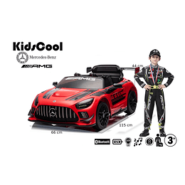 Retiro Express - Auto a Bateria Orange Racer Mercedes Benz Amg Gt3 12v 2Motores