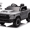 Retiro Express - Auto a Bateria Ram 1500 Rho Super Truck Gris 12v 2Motores