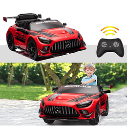 Retiro Express - Auto a Bateria Orange Racer Mercedes Benz Amg Gt3 12v 2Motores
