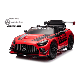 Retiro Express - Auto a Bateria Orange Racer Mercedes Benz Amg Gt3 12v 2Motores