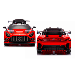 Retiro Express - Auto a Bateria Orange Racer Mercedes Benz Amg Gt3 12v 2Motores