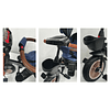 Triciclo Multifuncion Azul Luxor 360