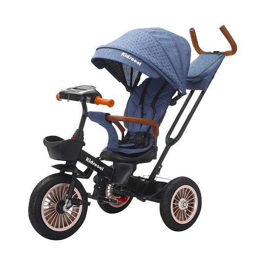 Triciclo Multifuncion Azul Luxor 360