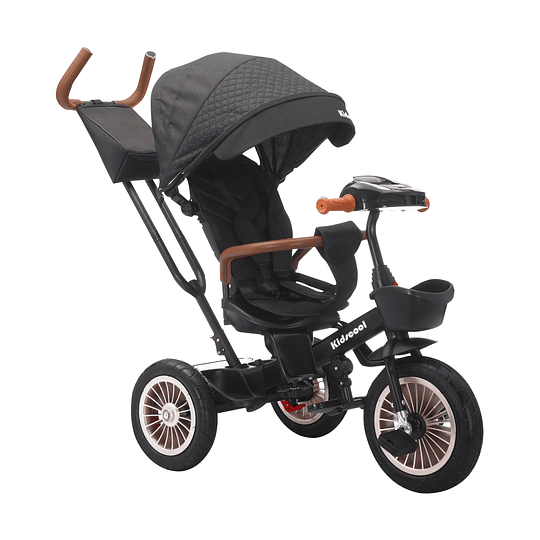 Triciclo Multifuncion Negro Luxor 360