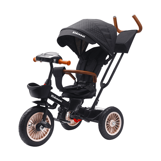 Triciclo Multifuncion Negro Luxor 360