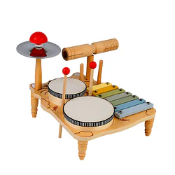 Retiro Express - Didactico Bateria Madera Montessori