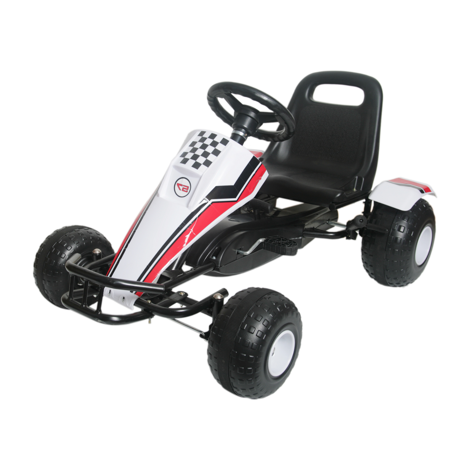 Go Kart Racing Blanco Kidscool
