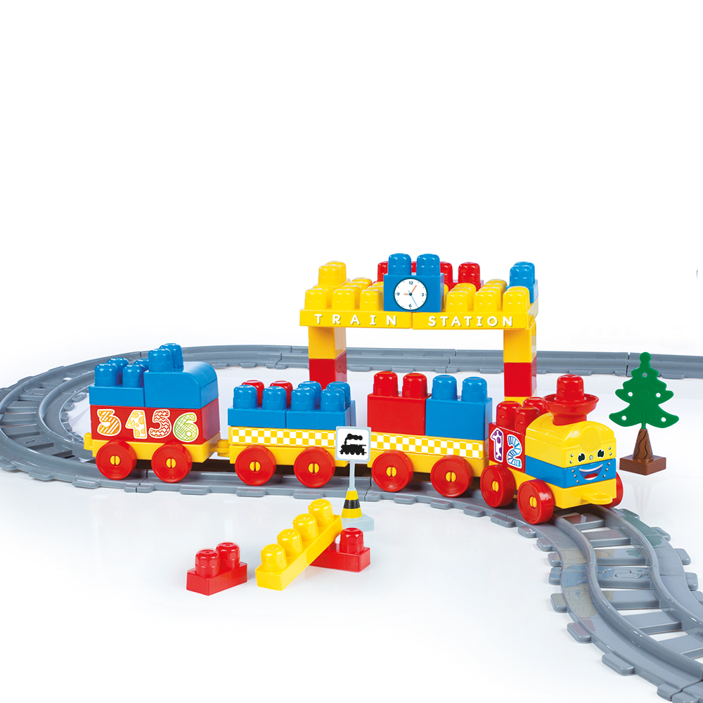 Retiro Express - Blocks Set De Tren 89 Pcs