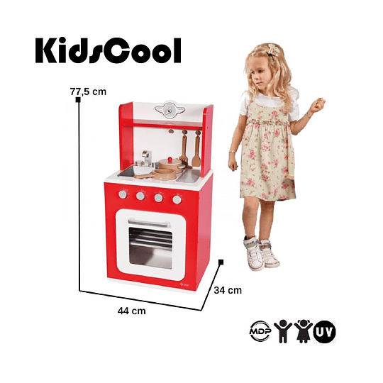 Retiro Express - Cocina de madera Red Classic