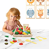 Retiro Express - Didactico Frutas y Verduras Montessori