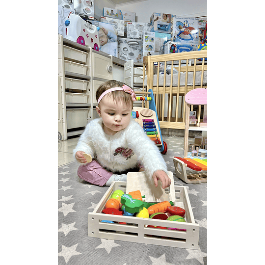 Retiro Express - Didactico Frutas y Verduras Montessori