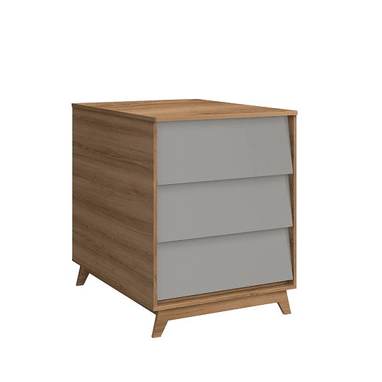 Retiro Express - Cuna 3 En 1 Noah Gris Caramelo