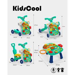 Caminador Multifunción 4 En 1 Verde