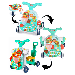 Caminador Multifunción 4 En 1 Verde