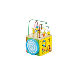 Cubo de madera multifuncional Montessori  