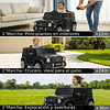 Auto a Batería Jeep G63 Con Licencia Mercedes 12V Negro
