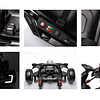 Retiro Express - Go Kart A Bateria Drift Audi Negro 24v