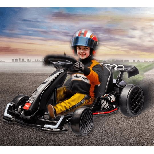 Retiro Express - Go Kart A Bateria Drift Audi Negro 24v