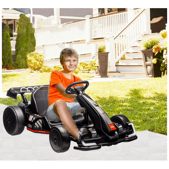 Retiro Express - Go Kart A Bateria Drift Audi Negro 24v