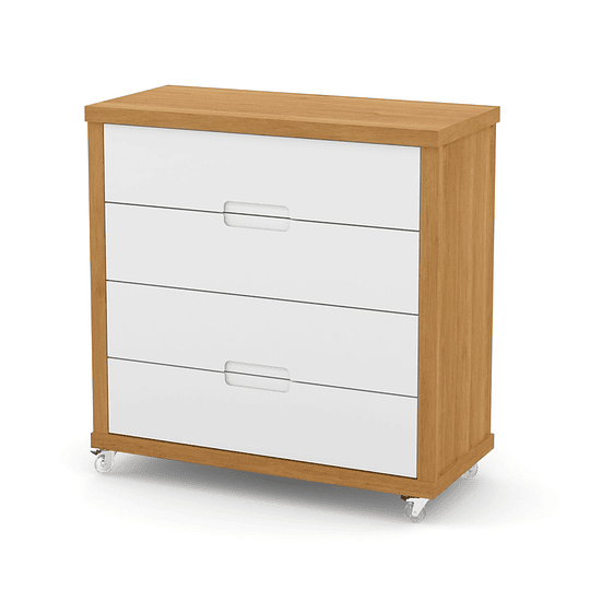 Comoda Tutto Blanca Caramelo