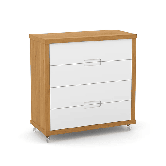 Comoda Tutto Blanca Caramelo