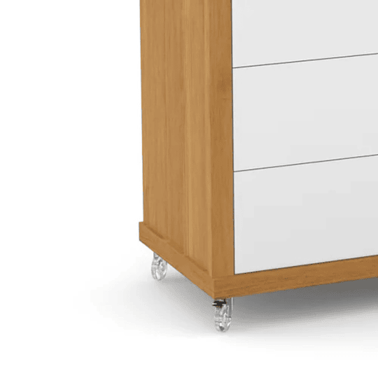 Comoda Tutto Blanca Caramelo