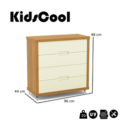 Comoda Tutto Beige Caramelo