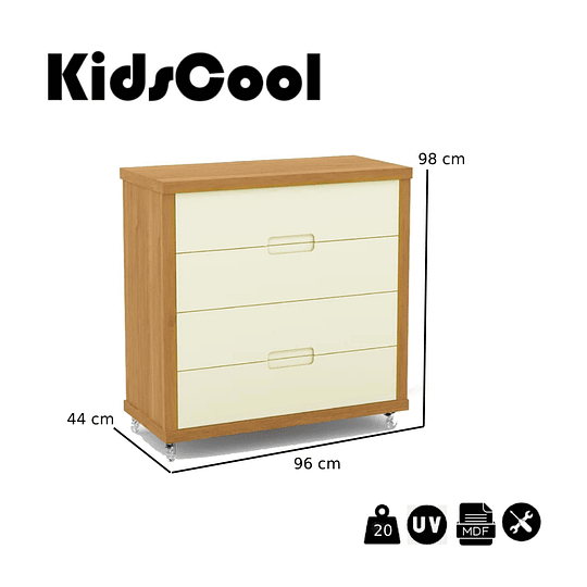 Comoda Tutto Beige Caramelo