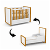 Cuna Tutto 2 Funciones Blanco Caramelo