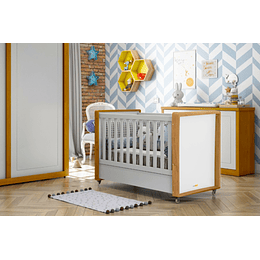 Cuna Tutto 2 Funciones Blanco Caramelo