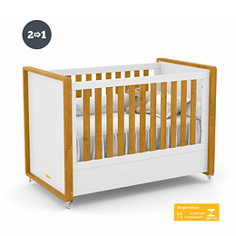 Cuna Tutto 2 Funciones Blanco Caramelo