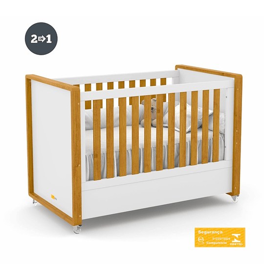 Cuna Tutto 2 Funciones Blanco Caramelo