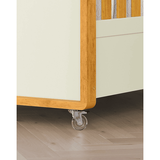 Cuna Tutto 2 Funciones Beige Caramelo