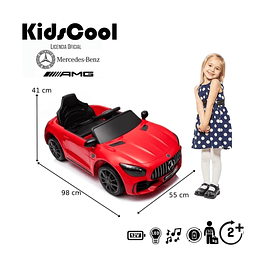 Auto a Bateria Rojo Mercedes Benz Cls350 12v 2Motores