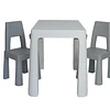Set Mesa de juegos play club blanca