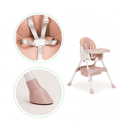 Silla de comer Vienna Rosada - Retiro Express