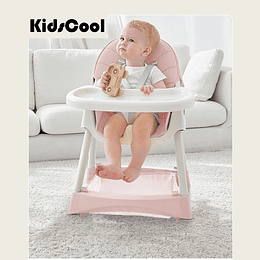 Silla de comer Vienna Rosada - Retiro Express