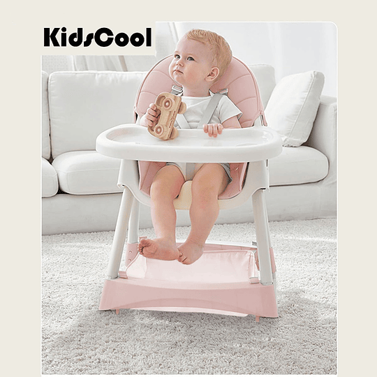 Silla de comer Vienna Rosada - Retiro Express