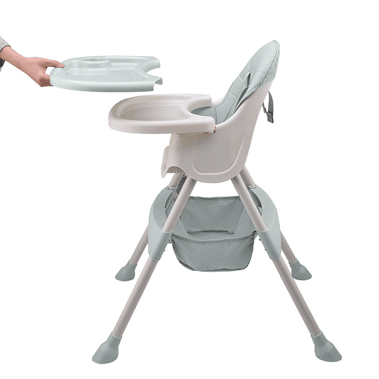 Silla de comer Vienna Gris - Retiro Express