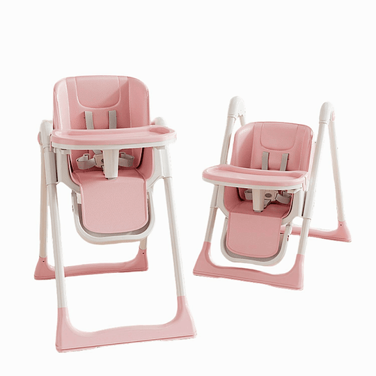 Silla De Comer Vancouver Rosada 5 En 1 - Retiro Express