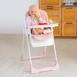 Silla De Comer Vancouver Rosada 5 En 1 - Retiro Express