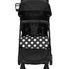 Coche Ultra Compacto Mimo Negro Lunares - Retiro Express