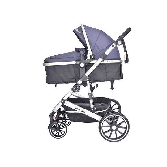 Coche Cuna Lux 3 En 1 Kidscool Azul - Retiro Express
