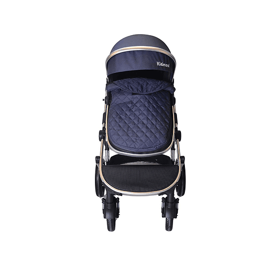 Coche Cuna Lux 3 En 1 Kidscool Azul - Retiro Express