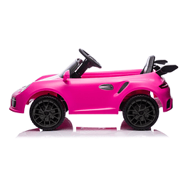 Retiro Express - Auto a Bateria Porsche 911 Ruf Ctr3 Rosado 12v 2Motores