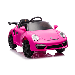 Auto a Bateria Porsche 911 Ruf Ctr3 Rosado 12v 2Motores