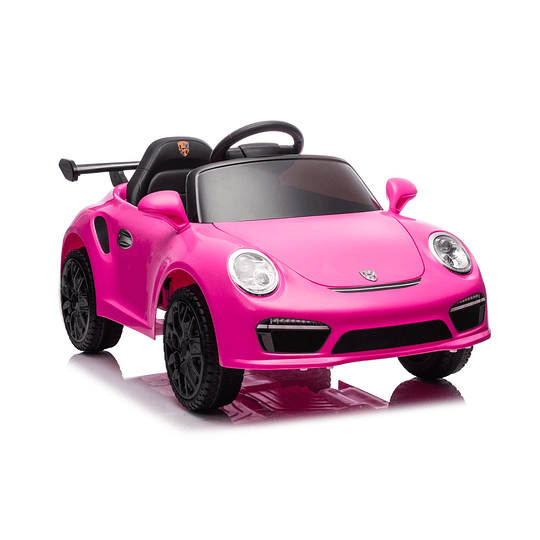 Auto a Bateria Porsche 911 Ruf Ctr3 Rosado 12v 2Motores