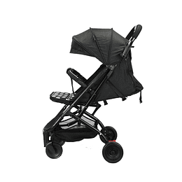 Coche Ultra Compacto Mimo Negro Lunares - Retiro Express