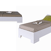 Cama Individual Xangai 190x90 Blanco 