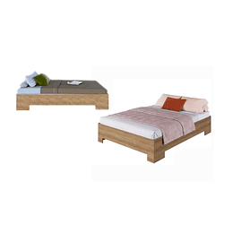 Cama 2pl Xangai 190x150  Miel